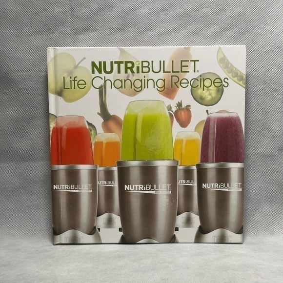 Recipes Book Nutribullet Life Changing Recipes Cookbook Healthy Meal Recipes - Picture 1 of 2